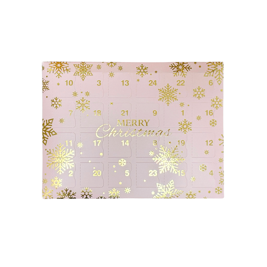 Blush & Gold Advent Calendar - Standard Size